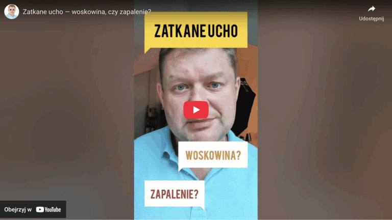 Zatkane ucho — woskowina czy zapalenie?