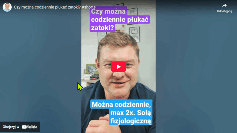 Czy można codziennie płukać zatoki?